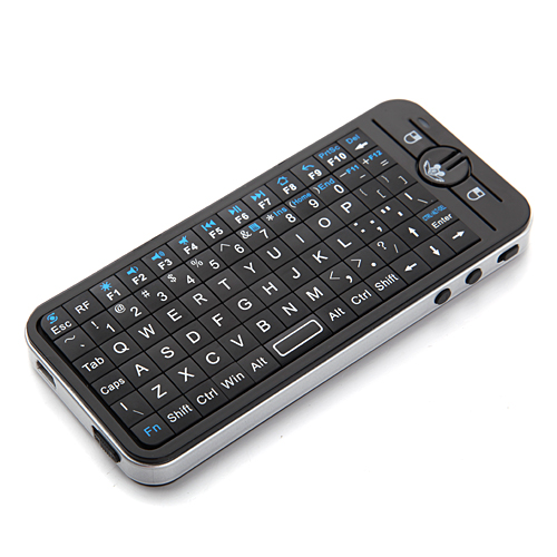 iPazzPort KP-810-16 Air Mouse Mini Wireless Keyboard With 2-Mode Learning IR Remote